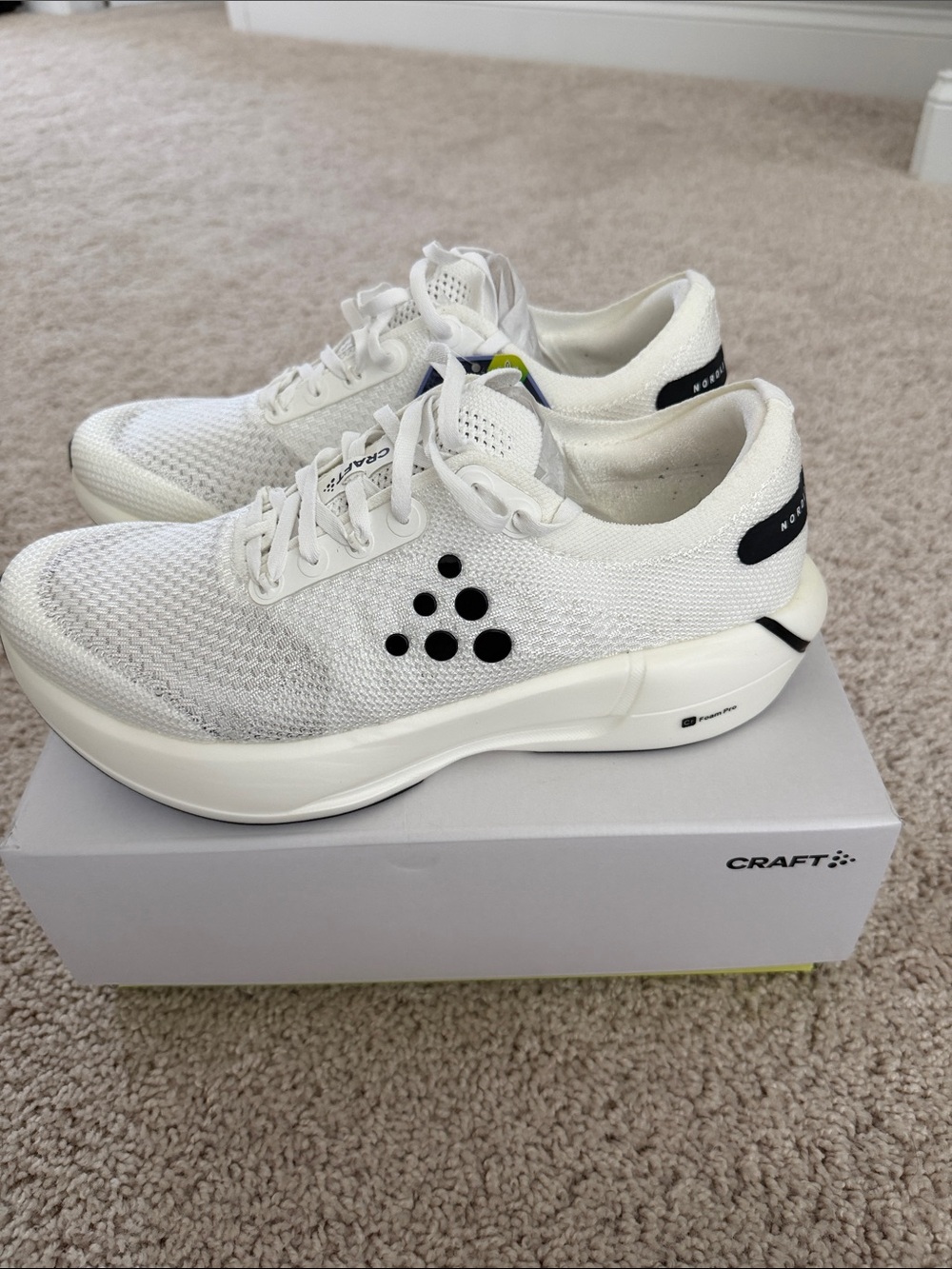 Craft Nordlite Speed 2 men’s 9.5 White BRAND NEW WITH TAGS
